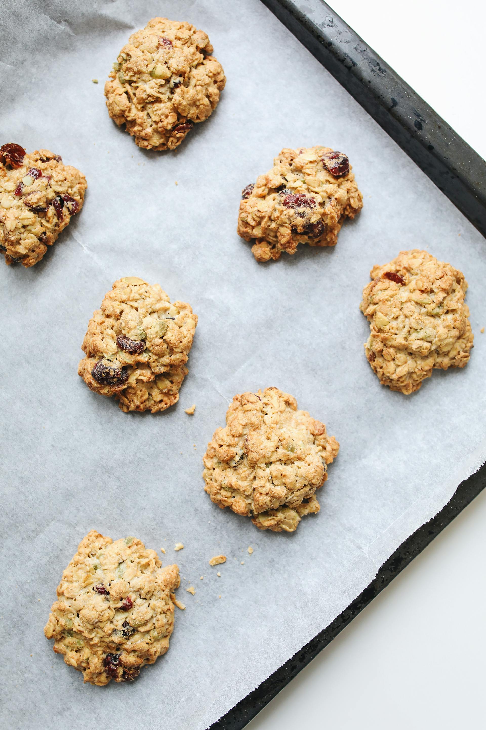Cookies on a cooling rack